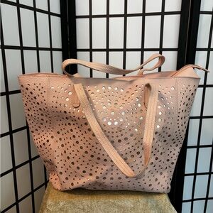 Pale Pink Tote Bag